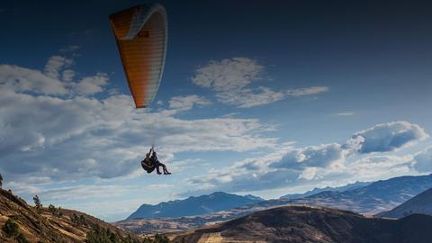 Paragliding Tandem Flight over the Sacred Valley Peru